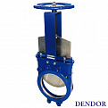 Задвижка шиберная Dendor K51GV DN600 с редуктором